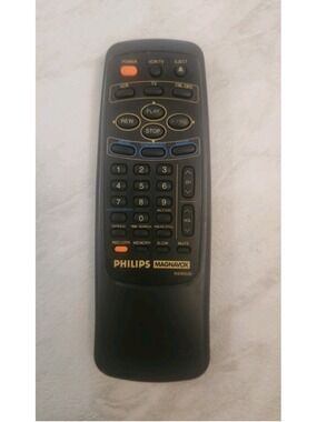 Philips Magnavox N9305UD VCR/TV Remote Control Wireless Black OEM